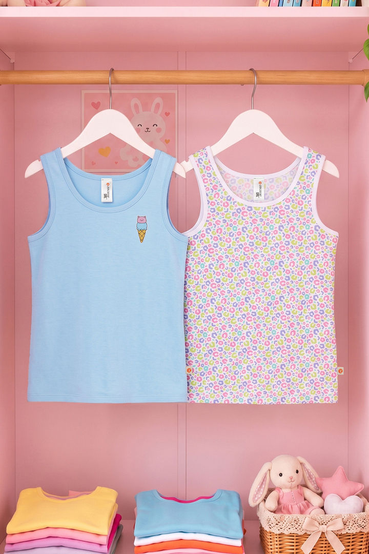 Zivame Girls Tanks (Pack of 2) - Multicolor — image 16
